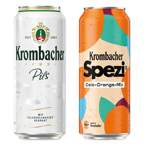 Krombacher Pils / Krombacher Spezi Krombacher Pils / Krombacher Spezi